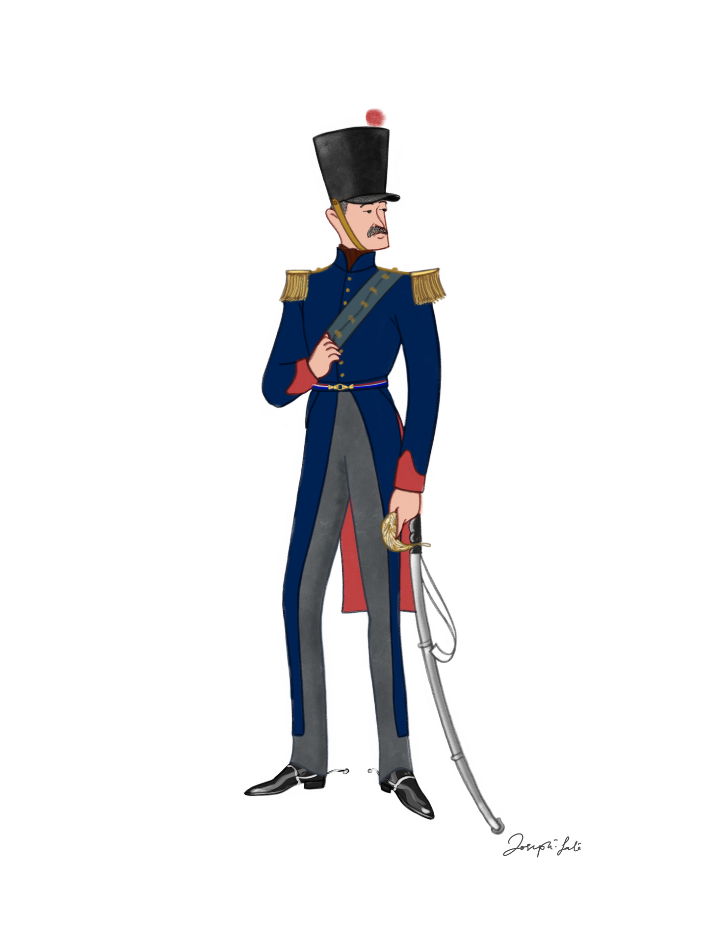 FRENCH ARTILLERYMAN