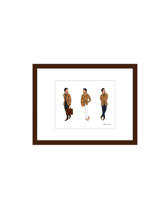 Three Ways to Wear (Suede Jacket)